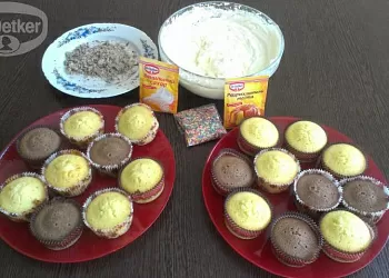 Праздничные кексики