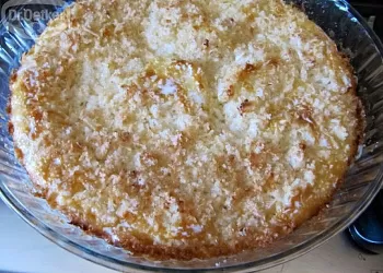 Сливочный пирог с кокосом