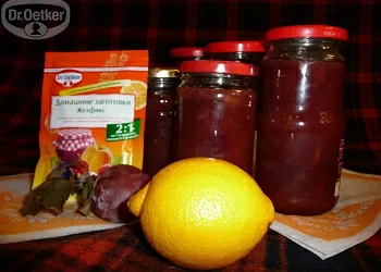 Джем из сливы с лимоном