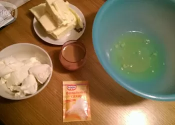 Торт "Блинный с малиной"