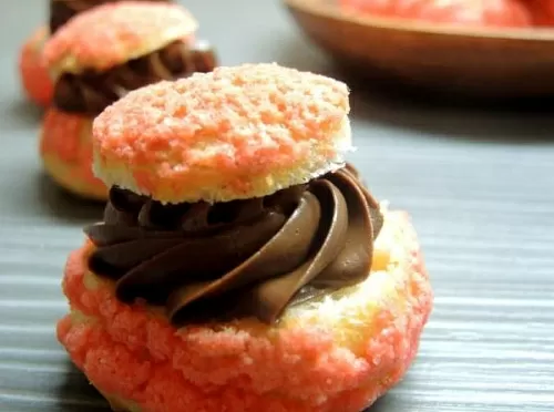 Фото рецепта &quot;ШУ&quot; с кремом шоколадным