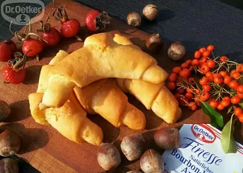 Ванильно-сырные круассаны