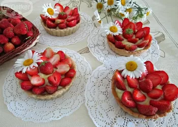 Клубничные тарталетки