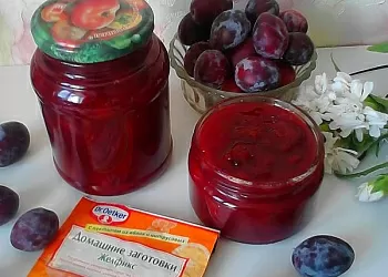 Пряное сливовое варенье