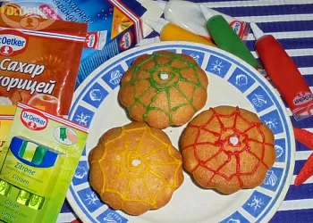 Кексы "Паутинки"