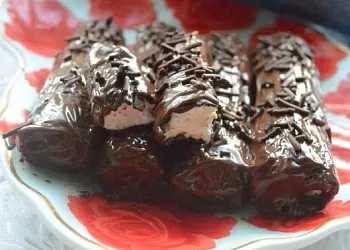 Зефирные палочки в шоколаде