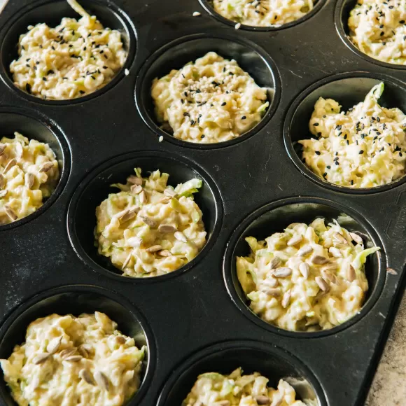 Кабачковые кексы