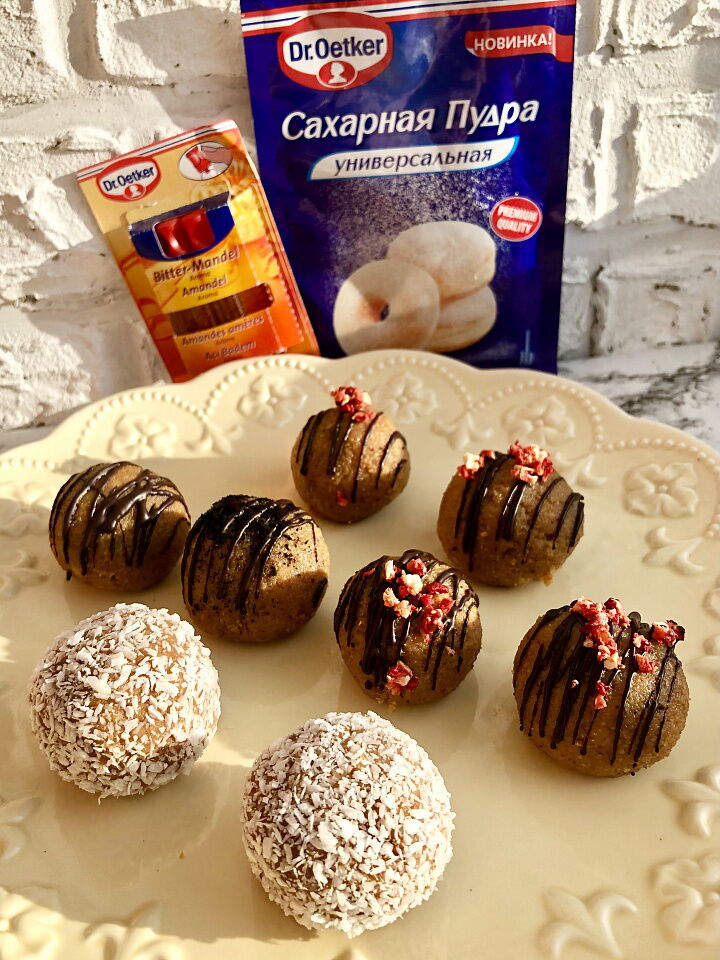 Бисквитные конфеты фото