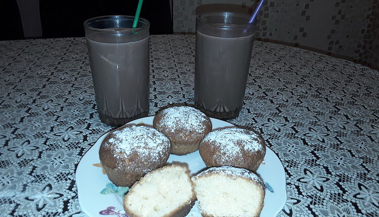 Кексики с какао