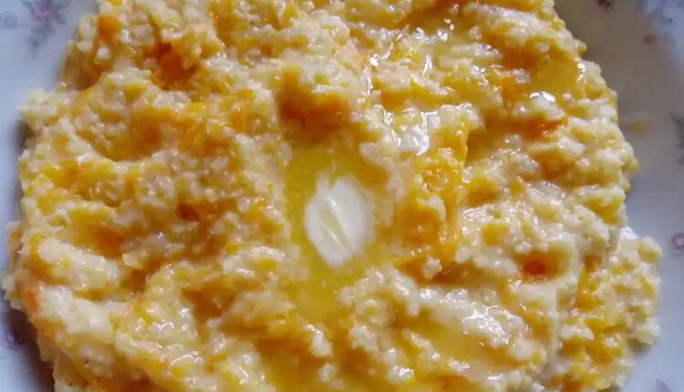 Каша с тыквой в мультиварке