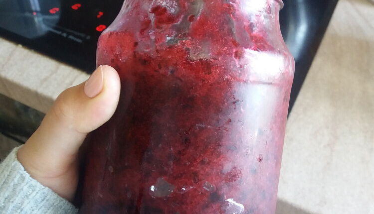 Джем из красной алычи