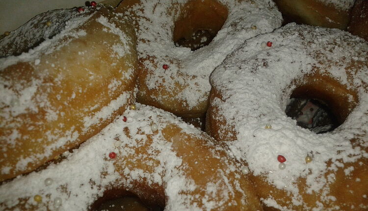 Быстрые пончики