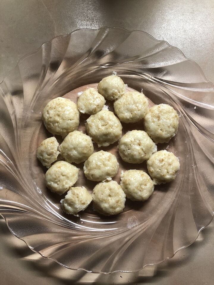 Манники с овсяными хлопьями фото
