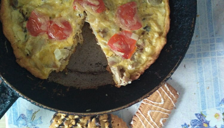 Киш с Вялеными Помидорами 