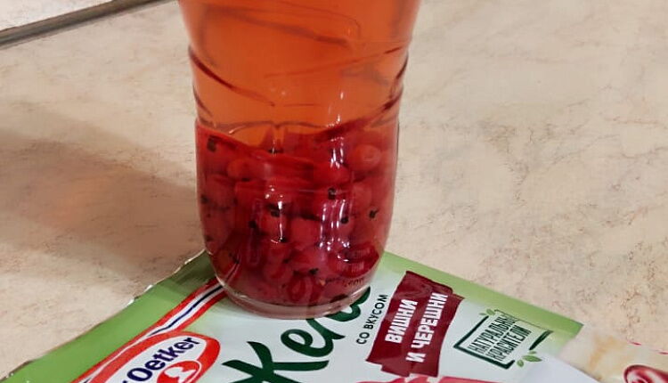 Желе из компота