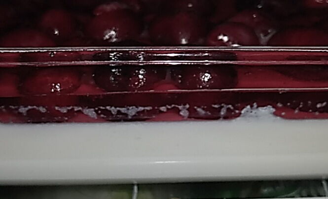 Желе двухслойное