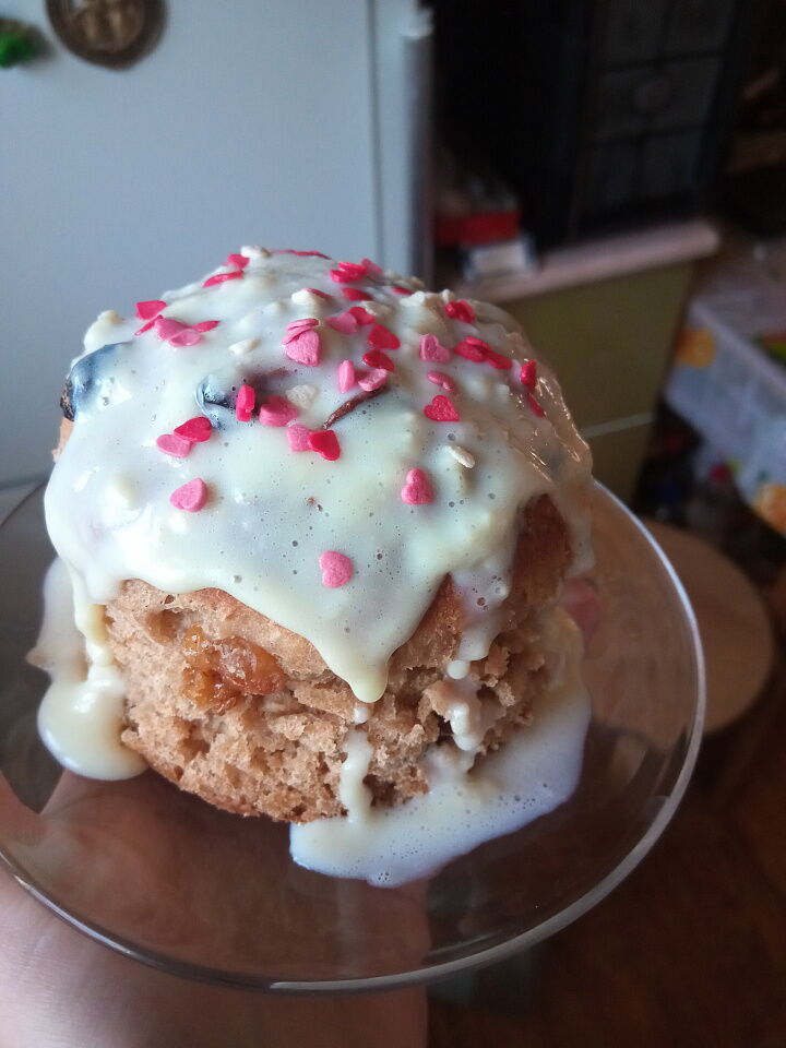 Кулич без яиц фото