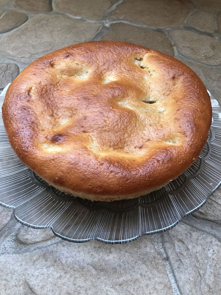 фото рецепта Яблочный пирог на йогурте  Яблочный пирог на йогурте  фото