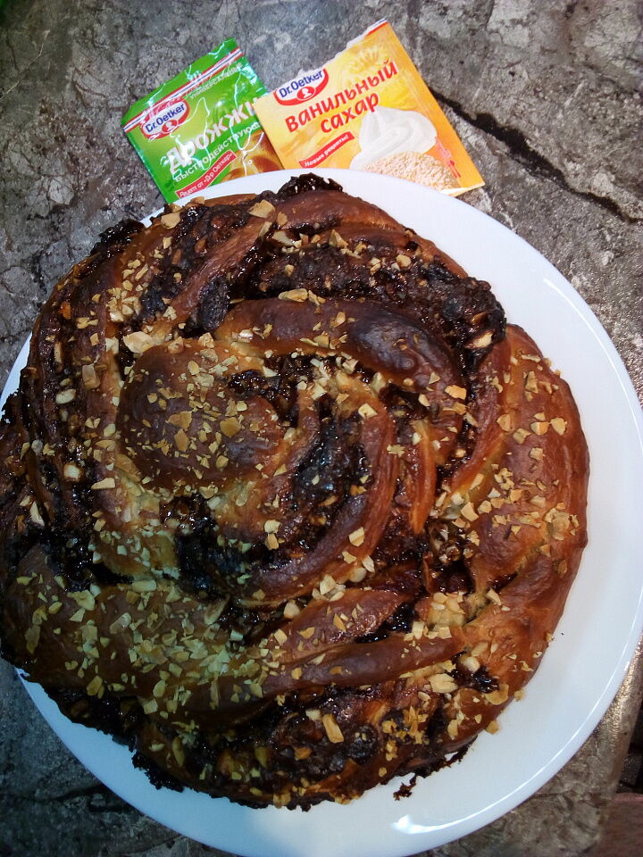 Шоколадно-ореховый крутень фото