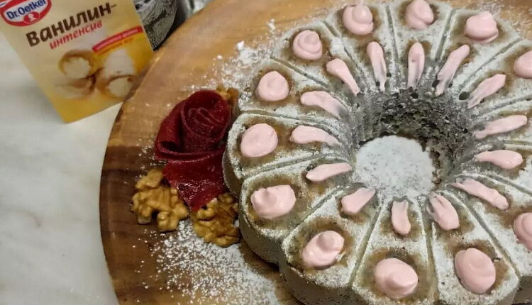 Маковый пирог