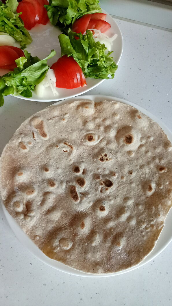 Пшенично-ржаные лепешки фото рецепта