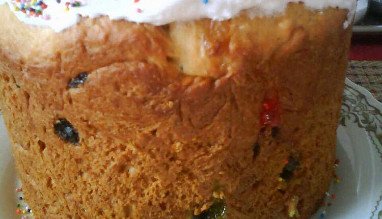 Кулич на Пасху (на сливках)