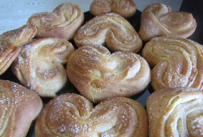 Плюшки с сахаром фото рецепта
