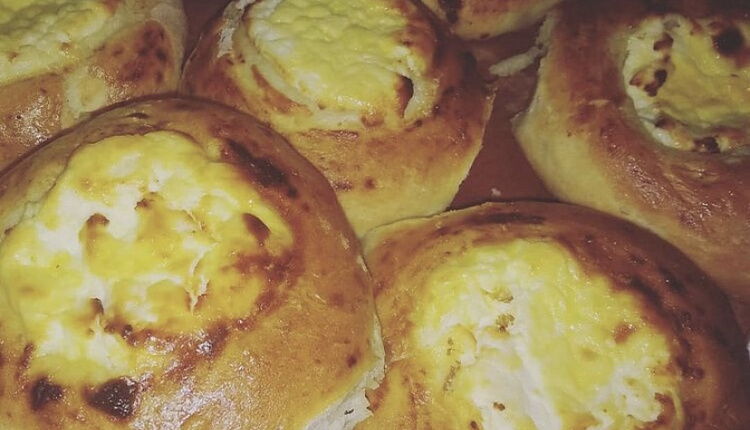 Булочки Розочки с творогом 