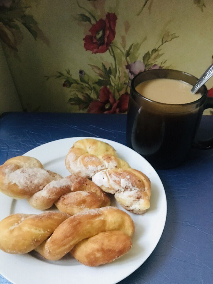 Завитушки с корицей  фото рецепта