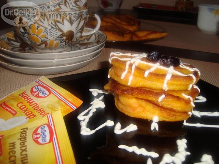 Оладьи из Испанской тыквы фото рецепта