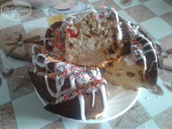 Творожный кулич фото