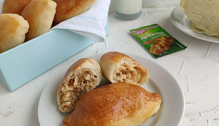 Пирожки с капустой