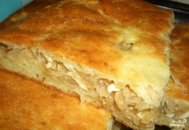 Ленивый капустный пирог