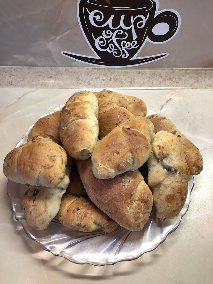 Шоколадно- банановые булочки фото