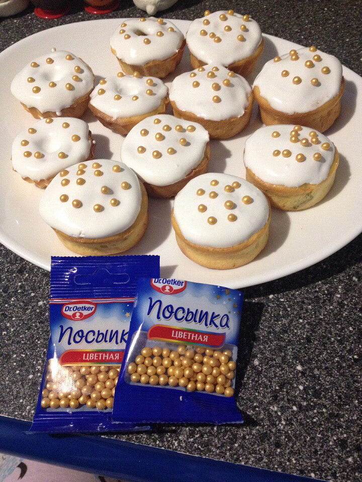 Творожные кексы фото рецепта