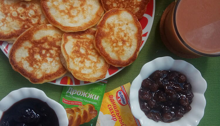 Оладьи дрожжевые
