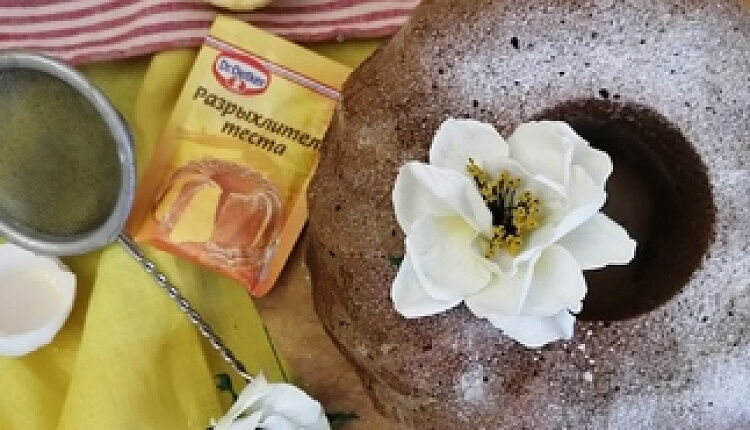 Лимонный кекс