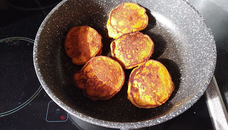 Оладьи из Испанской тыквы