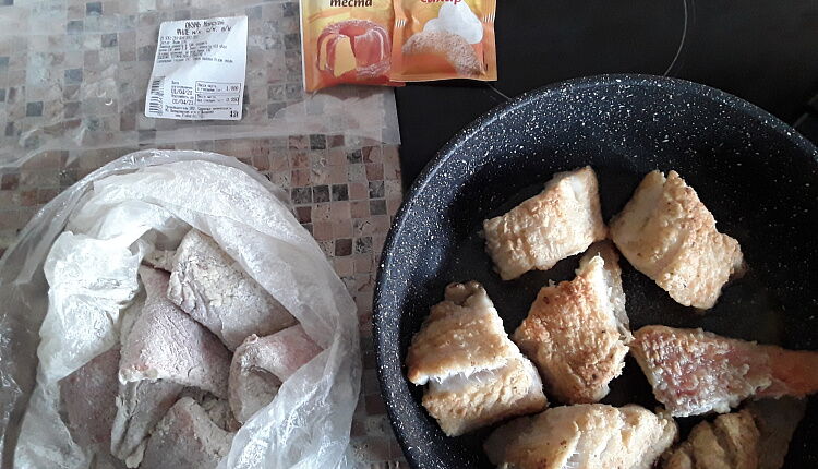 Филе рыбы в панировке