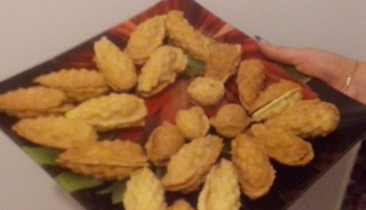 Орешки со сгущеным молоком