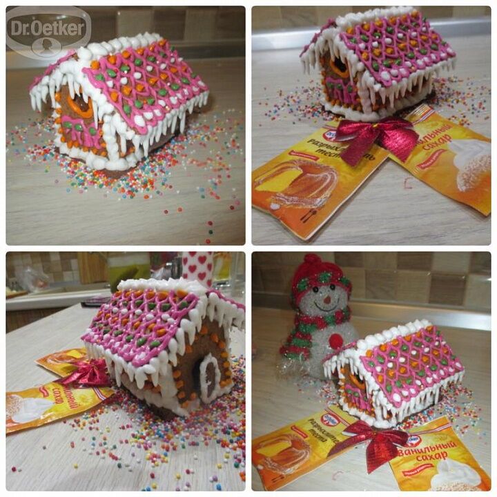 Имбирно-пряничный домик-малыш фото