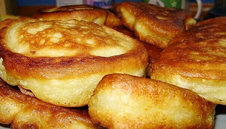 Пышные оладьи