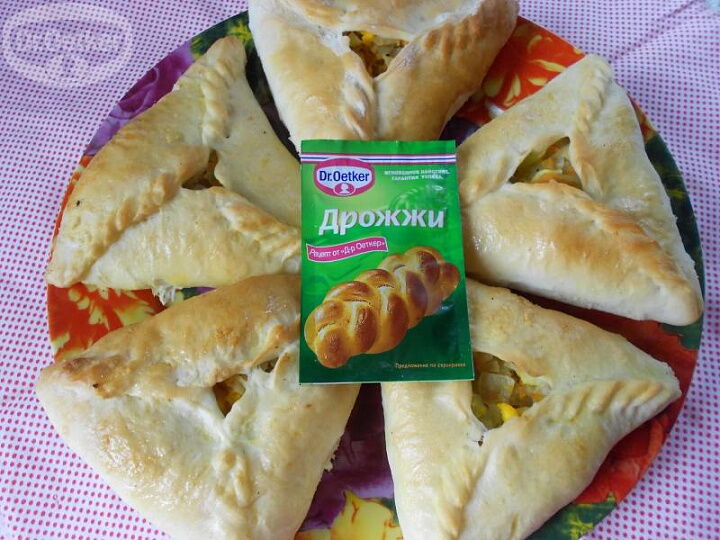 Пирожки с капустой и яйцом фото рецепта
