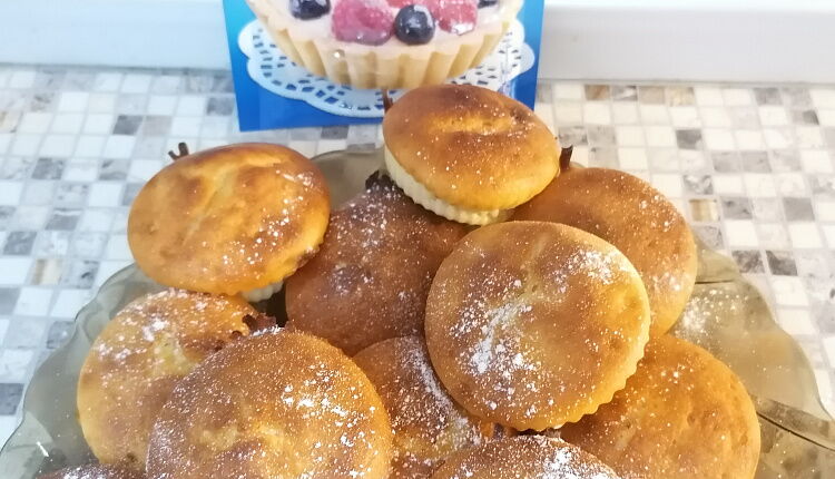 Кекс с творогом