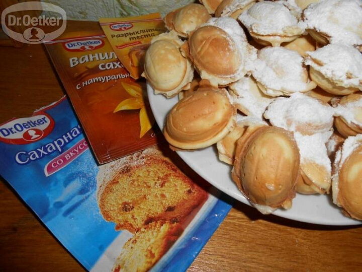 Печенье Орешки фото