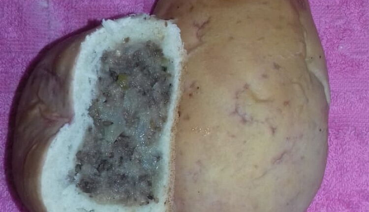 Пирожки лодочки с мясом