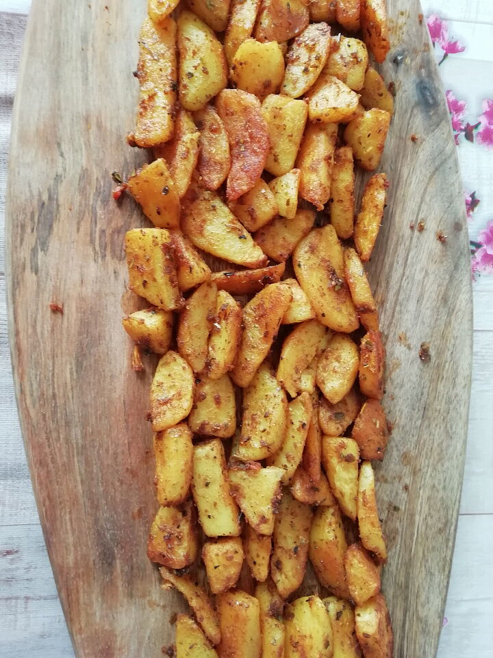 Картофель по-деревенски фото рецепта