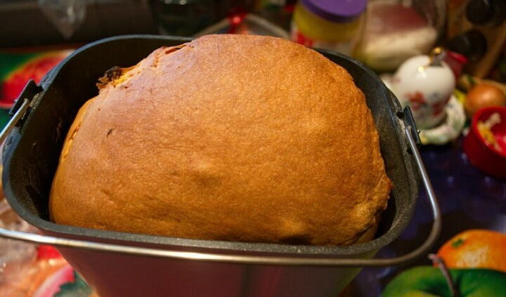 кулич  с творогом в хлебопечке  фото рецепта