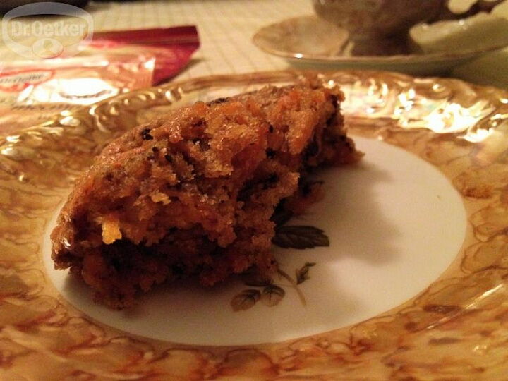 Пряный морковный кекс фото
