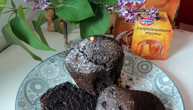 Шоколадные капкейки